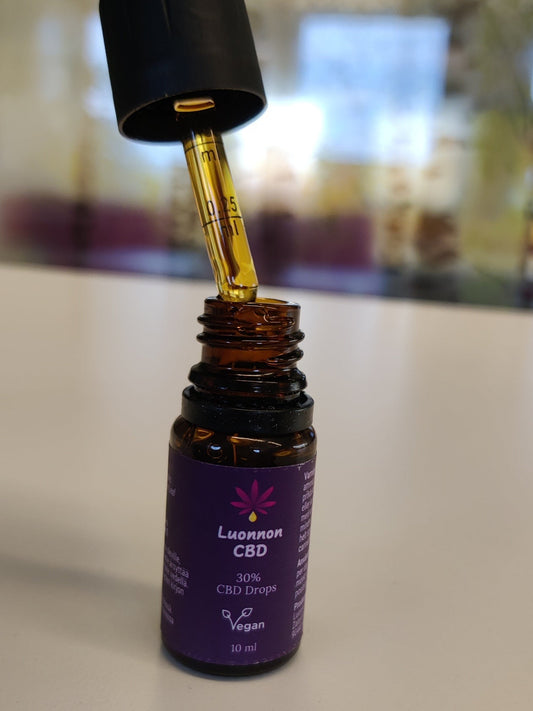 Luonnon CBD 30 % – Laajan spektrin CBD-öljy