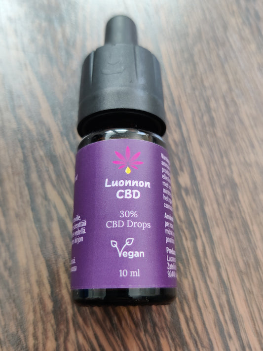 Luonnon CBD 30 % – Laajan spektrin CBD-öljy